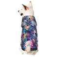 thumbnail image 1 of Fotbe cool Skull colorful Sudadera con Estampado para Perros Pequeños – Suéter con Capucha para Mascotas, Tela Suave de Forro Polar con Bolsillo-Small, 1 of 7