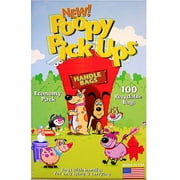 Poopy Pickups Recyclable Handle-Tie Bags, 3 Boxes