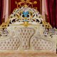 thumbnail image 5 of Fancy Luxury Bed Frames Queen Aesthetic White French Modern King Size Bed Double Wood Camas De Casal Bedroom Set Furniture My Lux Decor Round, 5 of 8
