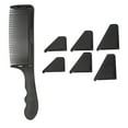 thumbnail image 2 of Curved Barber Clipper Comb Flat Top S Shape Barber Positioning Comb With Caliper Professional Hairdressing Tool Haircut Comb For Thin Thick Hair Trimming And Styling, 2 of 8