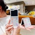 thumbnail image 2 of for Samsung Galaxy Flip 6 / Flip 7 FE Bling Case, Women Girly Clear with Planet Stars Space TPU Cute Sparkle Glitter 4 Corners Shockproof Protective Transparent Phone Cover (Planet), 2 of 17