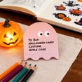 thumbnail image 4 of Ghost Shape Sticky Notepad Halloween Themed Memo Pads Adhesive Daily Planner Sticky Pads for Office School Use, 4 of 7