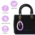 thumbnail image 2 of Soda Candy Silicone Beaded Keychain Wristlet Key Ring Bracelet Cute Car Key Chain Holder for Women, 2 of 6