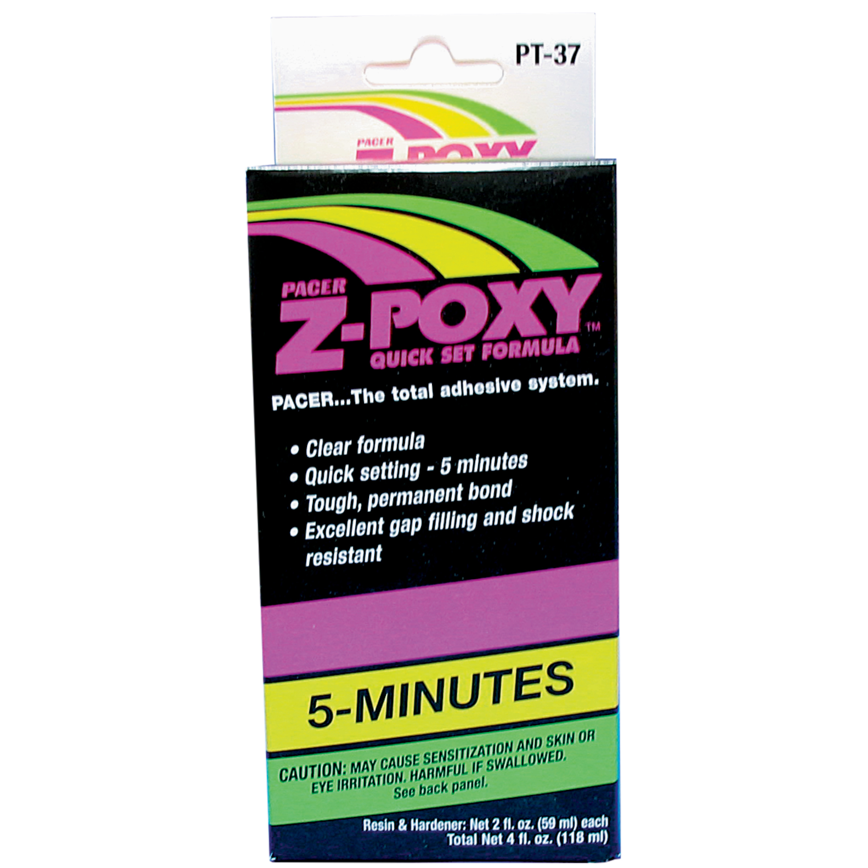 ZapAGap Zap ZPoxy 5Minute Epoxy Formula, 4 oz. Bottle