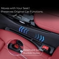 thumbnail image 3 of 2 Pzas Organizador de Relleno de Huecos de Asiento de Auto – Protector de Asiento sin Caída, Nuevo Relleno de Huecos de Asiento de Doble Ranura 2025 para Autos Negro, 3 of 6