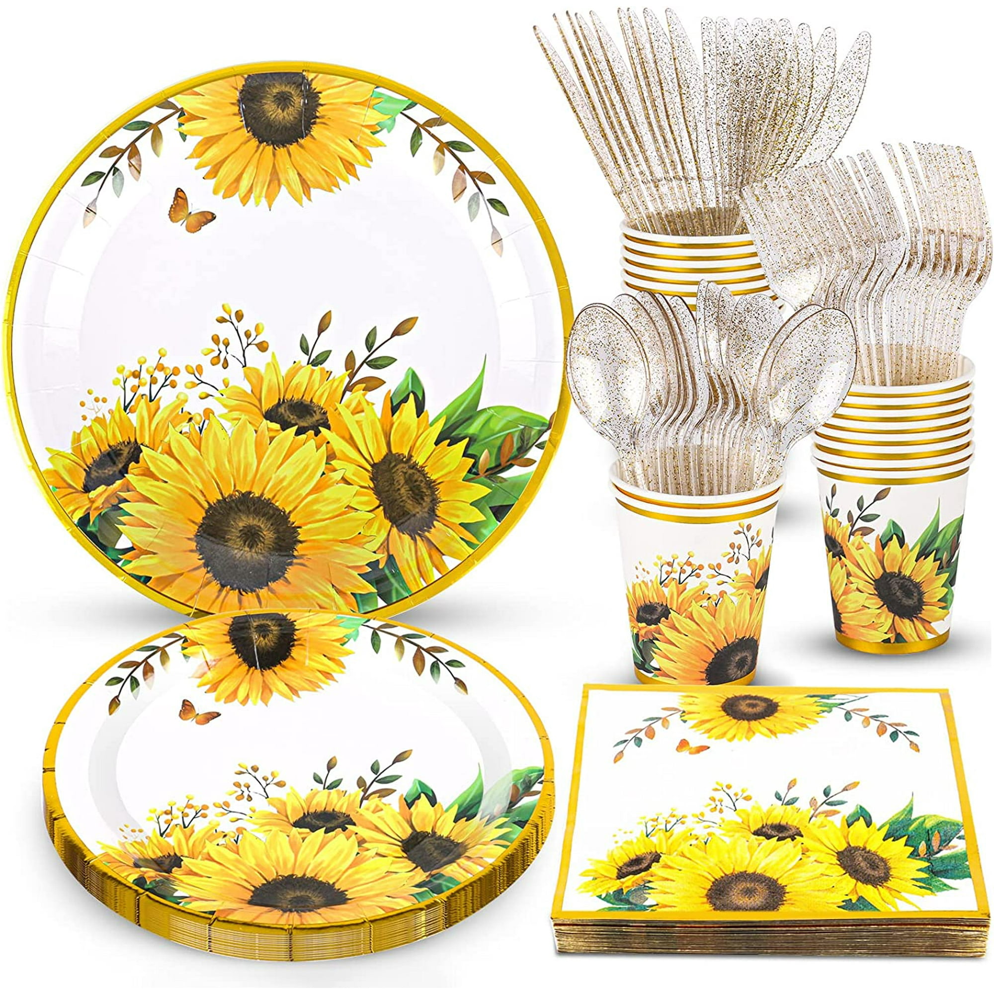 Sunflower napkins party city deals