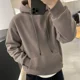 thumbnail image 2 of Sudadera con capucha para hombre, ropa de calle lisa, nueva sudadera, camisetas cálidas de invierno, sudadera con capucha holgada para hombre, oferta de bienvenida, sudadera sencilla de una pieza Emo, 2 of 5
