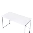 thumbnail image 2 of Modern Concise White Desk With Legs And 28.04 In Height Finish Writing 28" Floor 70lbs Weight Limit, 2 of 3