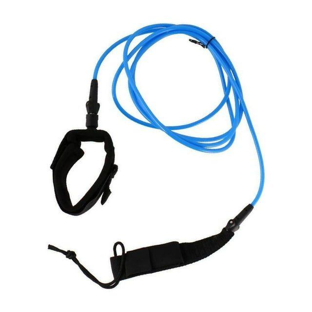facefd Surfboard Leash Surfing Leash String Leg Rope Cord Calf Surfboard Leash String Leash 6feet Blue