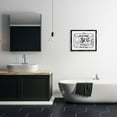 thumbnail image 3 of Stupell Industries Seat Yourself Vintage Style Bathroom Toilet Design Graphic Art Luster Gray Floating Framed Canvas Print Wall Art, Design by Lettered and Lined, 3 of 5