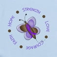 thumbnail image 2 of CafePress - Hope Courage Butterfly 2 EC Infant Bodysuit - Baby Light Bodysuit, Size Newborn - 24 Months, 2 of 4