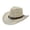 009#Yellow, variant on Unisex Hollow‑Woven Straw Cowboy Hat, Wide Bendable Brim Breathable Sun Hat for Summer Beach Vacation Outdoor Activities