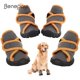 thumbnail image 2 of Benepaw Soft Dog Shoes Waterproof Shoes Sturdy Anti-Slip Adjustable Cross Straps Pet Boots For Walking Standing Hiking Running shopwise Round, 2 of 7