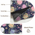 thumbnail image 6 of Area Rugs 2.7'x5', Easter Bunny Carpet for Living Room Bedroom Dining Room, Colorful Eggs Spring Leaves Daisy Navy Blue Throw Kitchen Rugs Non Slip Washable Rectangle Indoor Outdoor Rugs, 6 of 8