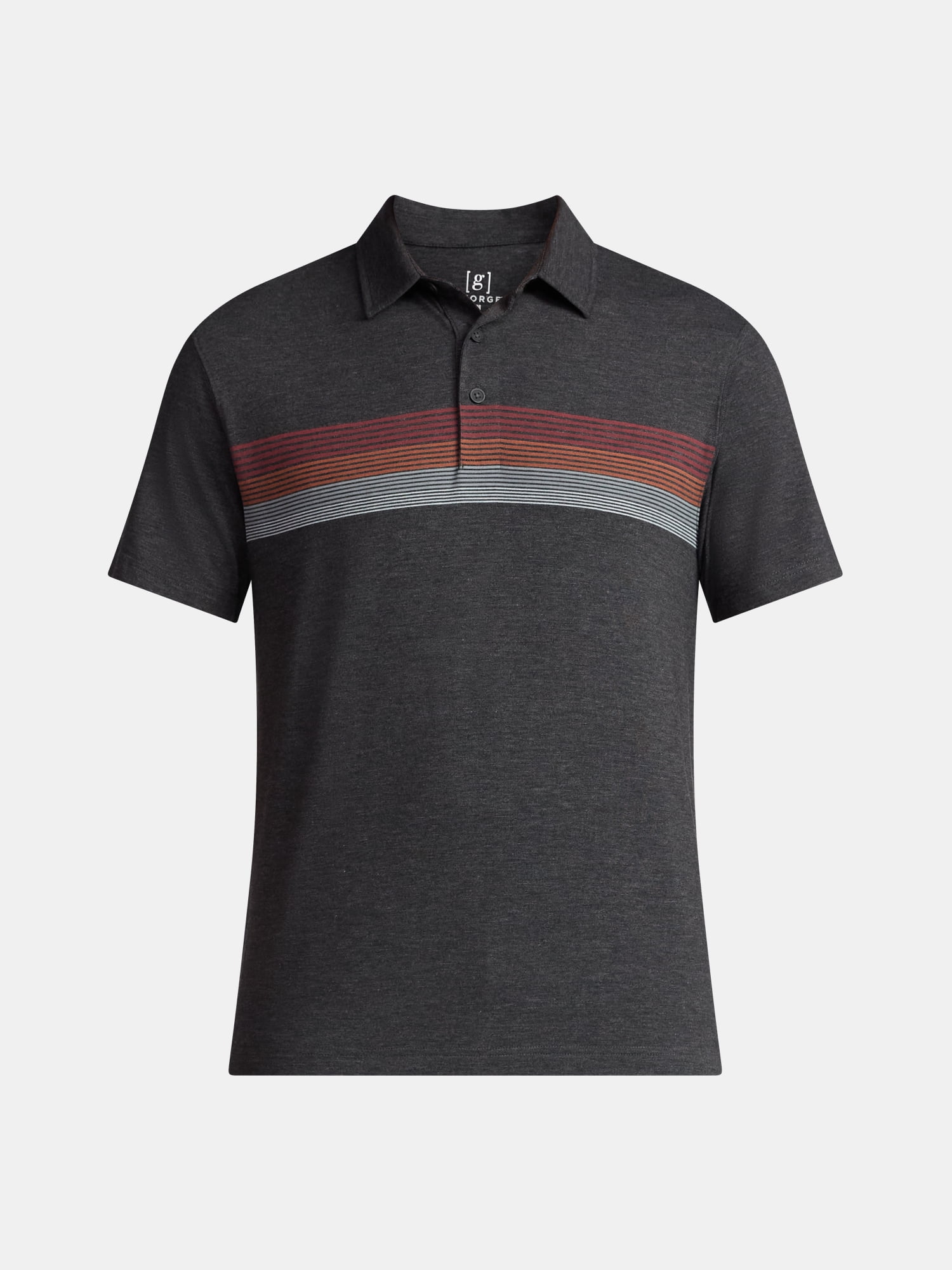 George Men's & Big Men's Poly Polo with Short Sleeves, Sizes S-3XL