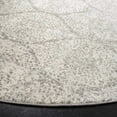 thumbnail image 4 of SAFAVIEH Madison Leighton Geometric Area Rug, Grey/Ivory, 4' x 4' Round, 4 of 8