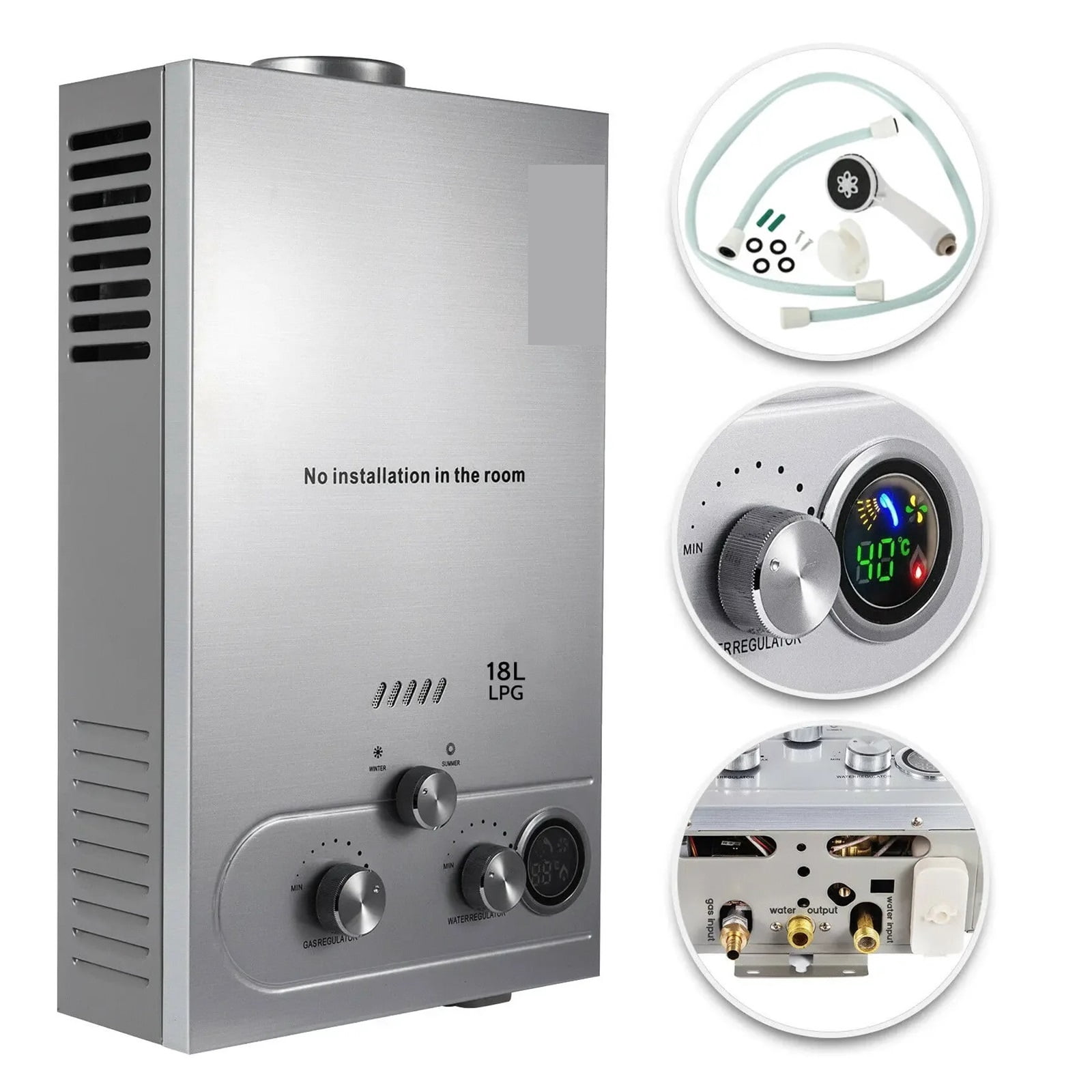 Propane Gas Heater Instant Water Heater 6L/8L/10L/12L/16L/18L