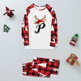 thumbnail image 6 of Linfrsh Holiday Pajamas Matching Family Christmas Pajamas Set - Xmas Sleepwear PJs Red,S, 6 of 7