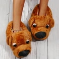 thumbnail image 7 of Fuzzy Slippers For Women Dog Slippers Men Cute Soft Animal Funny Home Indoor Winter Warm Floor Shoes Cartoon Warm Cozy Winter House Slippers Bedroom Indoor House Shoes, 7 of 7