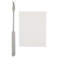 thumbnail image 2 of Nail Drawing Paper Palette, Multifunctional Wear  Nail Art Mixing Paper Makeup With Stainless Steel Sticker For Cosmetic, 2 of 8