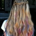 thumbnail image 4 of 4pcs Fashion Christmas DIY Temporary Wash-Out Dye Hair Chalk Powdery Cake, 4 of 5