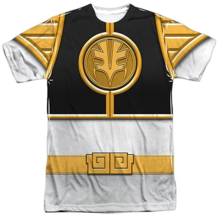 Mighty Morphin Power Rangers Ranger(Front Back Print) Mens Sublimation (Best Smooth Top Electric Ranges 2019)