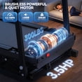 thumbnail image 5 of Kismom 4.5HP Folding Treadmill for Home with 20% Auto Incline,400lbs Capacity,8.5MPH Portable Treadmill,12+3 Programs, 5 of 7