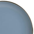 thumbnail image 5 of Gibson Home Munich Gold 16-Piece Dinnerware Set - Matte Blue w/ Gold Rim, 5 of 6