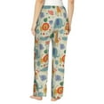 thumbnail image 3 of Balery Jungle Animals print Women's Pajama Pants,Ultra Lightweight Pjs,Lounge Pant-Large, 3 of 9