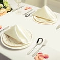 thumbnail image 6 of HEVIRGO 4Pcs Washable Napkins Set Reinforced Edges Reusable Napkins Party Dinner Decorations, 6 of 10