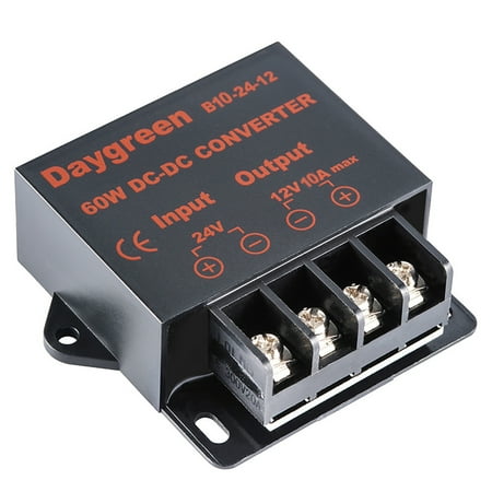 

Mingyiq Voltage Regulator DC 24V to DC 12V 10A 120W Step Down Power Converter LED power