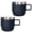 6oz-Navy, variant on NexTone 8 oz Small Coffee Cup with Magnetic Lid, Ceramic-Lined 18/8 Stainless Steel, Double-Wall Vacuum Insulated, Stackable, Dishwasher Safe, Mini Tumbler for On-the-Go, 2 Pack, White