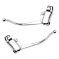 thumbnail image 2 of 2 piezas Palancas de freno de bicicleta Reprazamiento de mano liviano Reemplazo de manillar Road Road Bike Fijar bicicleta Handles de freno de freno plata, 2 of 8