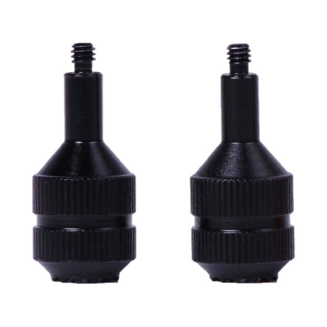 Inteprter Paquete de 2 balancines de Control remoto de Joystick de aleación de aluminio reemplazo de palo antideslizante ergonómico para 3 Pro Accesorios para drones aéreos