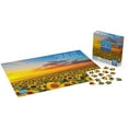 thumbnail image 5 of 300-Piece Calm Jigsaw Puzzle for Stress Relief, Sunflower Fields, 5 of 9