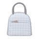 thumbnail image 1 of Fotbe Blue Checkboard Bolsa de Almuerzo con Estampado, Lonchera Aislada, Contenedor de Comida Reutilizable Tipo Cooler a Prueba de Fugas, 1 of 6