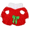 thumbnail image 3 of Vestido De Navidad Para Mascotas, Cuello Alto, Falda De Navidad Para Mascotas, Elegante, Cálido, Suave Para Perros Pequeños ANGGREK L, 3 of 8