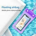 thumbnail image 6 of Waterproof Phone Pouch, IPX8, Floating, Fits 7.5" Phones, Touch-Sensitive, Adjustable Lanyard, for Swimming Beach, 6 Colors, 6 of 6