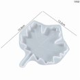 thumbnail image 1 of Molde de silicona for posavasos de hojas irregulares for pegamento de cristal, herramienta de artesanía de resina DIY, 1 of 2