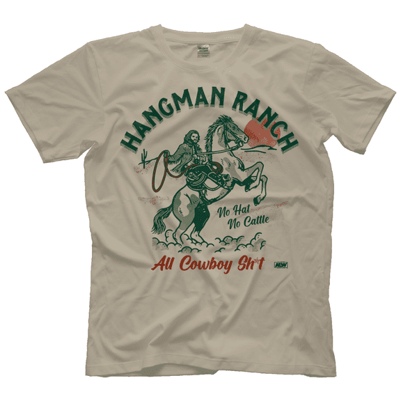 Hangman Adam Page - Hangman Ranch AEW T-Shirt (S)