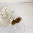 thumbnail image 1 of Bolsa vagabundo de moda para mujer, de paja para axilas de gran capacidad para regalo (blanco) Ndcxsfigh Para Estrenar, 1 of 9