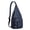 Black-13, variant on 4-Pockets Cross Body Bags for Woman Men,Cute Sea Life Sling Bag Chest Bag with Adjustable Strap Women's Crossbody Bags for Outdoors Hiking Traveling