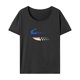 thumbnail image 1 of Camiseta de mujer de verano con estilo de manga corta para mujer para ir de camping de compras XL, 1 of 7