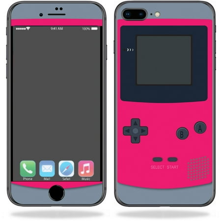 Skin For Apple iPhone 8 Plus - Game Kid Pink | MightySkins Protective, Durable, and Unique Vinyl Decal wrap cover | Easy To Apply, Remove, and Change (Best Iphone To Iphone Games)