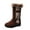 Brown 40, variant on Womens Mid Calf Boots Boots Soft Winter Suede Autumn Midsolid Warm Boots Classic Color Lowheel Boots