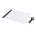thumbnail image 1 of KLKCMS LED Light Box Pad Tracing Drawing Board Design Copy Stencil Lightbox A4 3 Levels Dimmable, 1 of 9