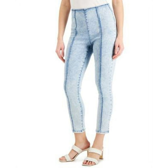 MSRP $70 Inc International Concepts Womens High Rise Skinny Jeans Blue Size 4