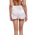 thumbnail image 3 of KKBOTIVE Women Culotte Half Slips Satin Pettipants Under Dresses Lace Trim Pants Elastic Waist Liner Slip Shorts, WH2 Size: XL, 3 of 6