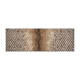 thumbnail image 4 of Better Trends Runner Bath Rug 20” x 60” Bathroom Rug Mat Non-Slip Micro Polyester Bath Rugs for Bathroom Floor, Shower, Tub, Casablanca Collection - (Brown), 4 of 5