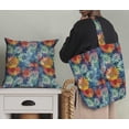 thumbnail image 5 of Soimoi Poly Canvas Blue Fabric By the Yard - 56 Inch Wide - Florals Print Fabric - Elegant and Timeless Patterns for Fashion and Home Decor Printed Fabric, 5 of 6